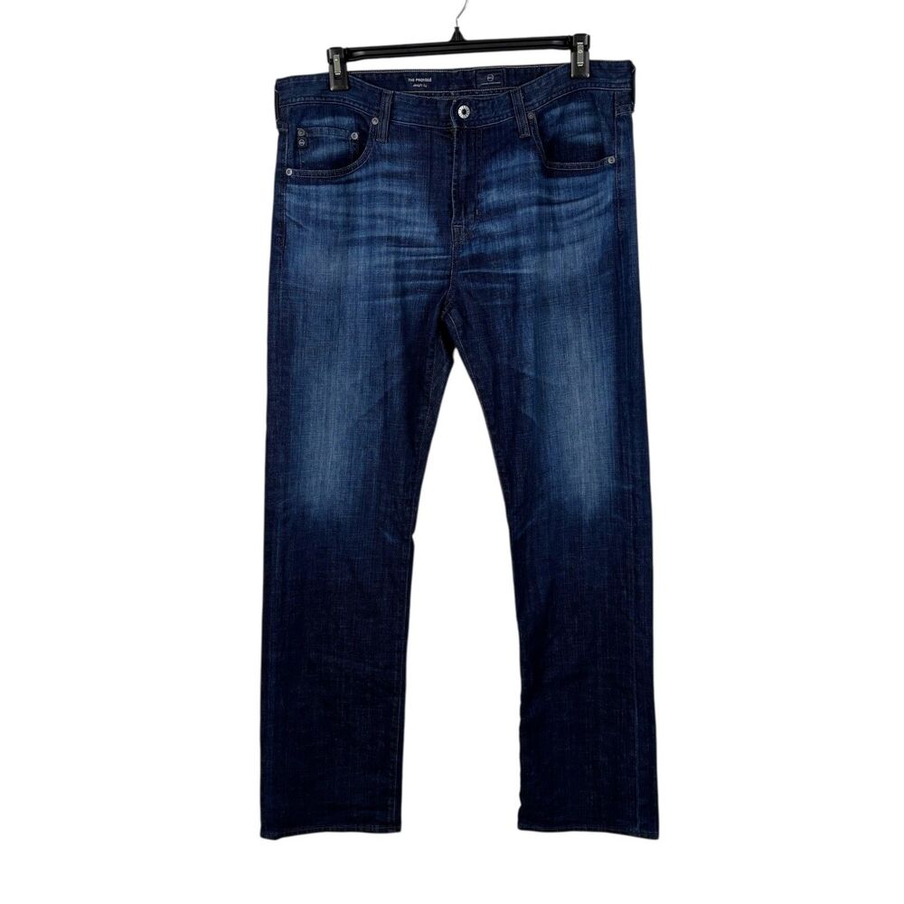 Adriano Goldschmied The Protege Straight Blue Jeans Men's 38 x 34